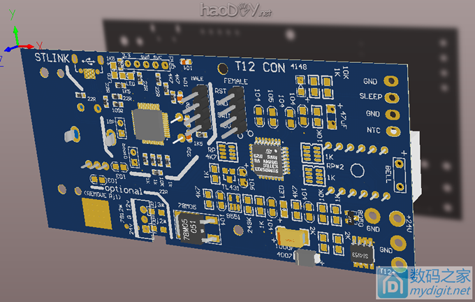 天气暴热,为自己心爱的白光烙铁控制器做一个凉爽的家。