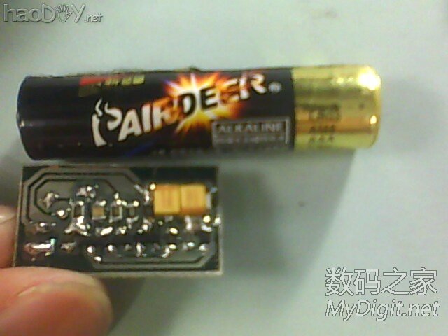 迷你版1.5V干电池升9V,输出电压可调,不用绕变压器,万用表电池不愁了 迷你版1.5V干电池升9V,输出电压可调,不用绕变压器,万用表电池