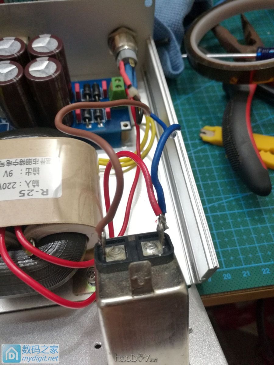 听科技TRD3Plus DAC解码加耳放一体机拆解及DIY线性电源(仅发数