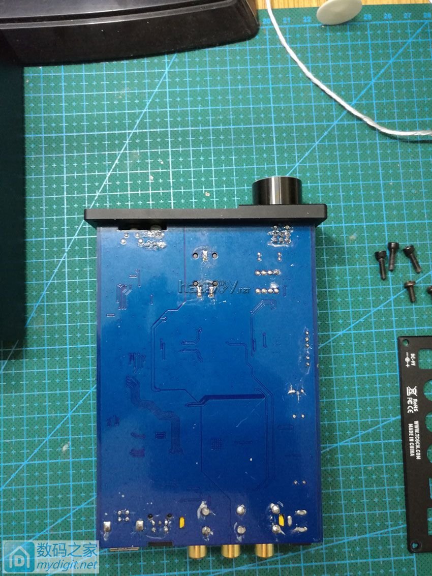 听科技TRD3Plus DAC解码加耳放一体机拆解及DIY线性电源(仅发数