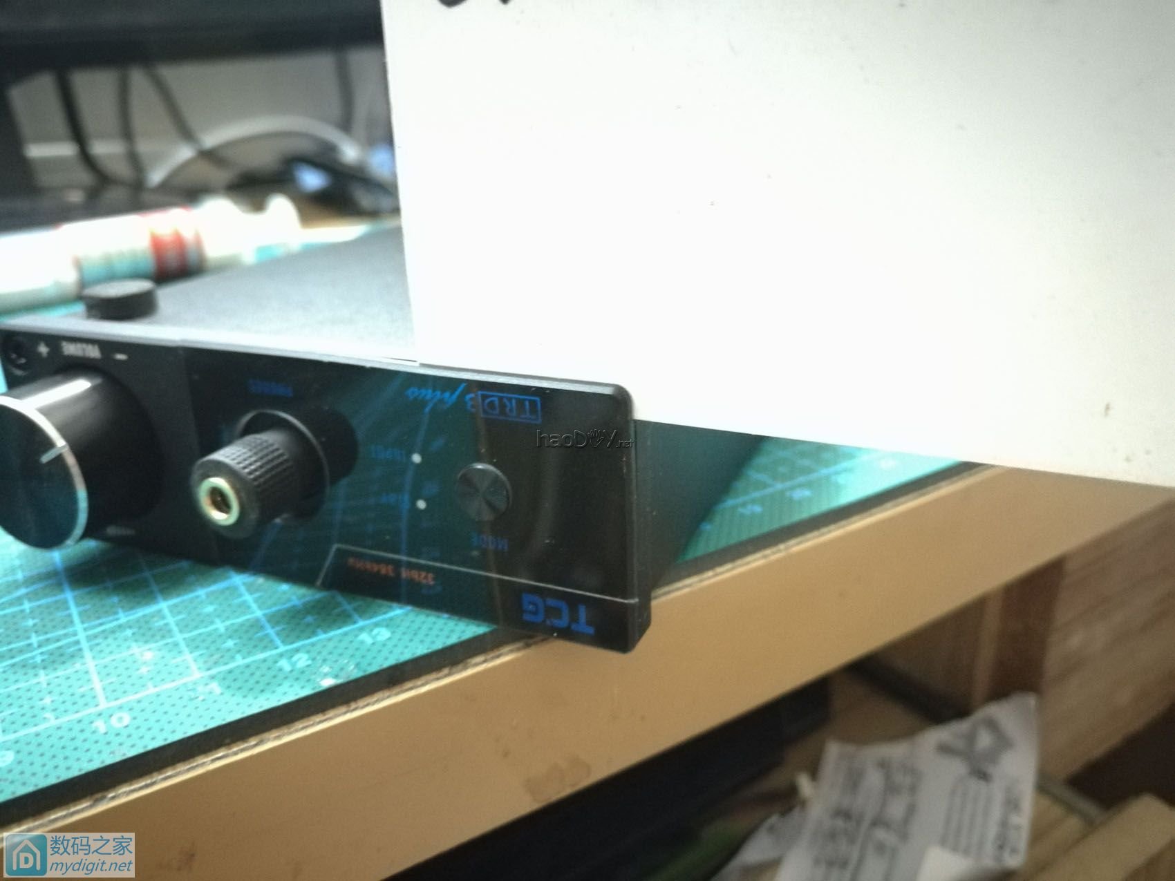 听科技TRD3Plus DAC解码加耳放一体机拆解及DIY线性电源(仅发数