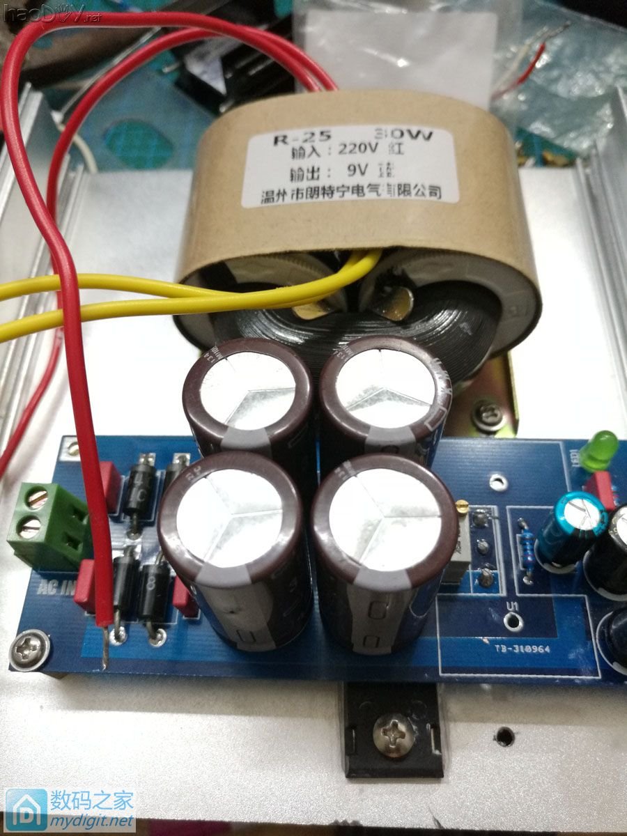 听科技TRD3Plus DAC解码加耳放一体机拆解及DIY线性电源(仅发数