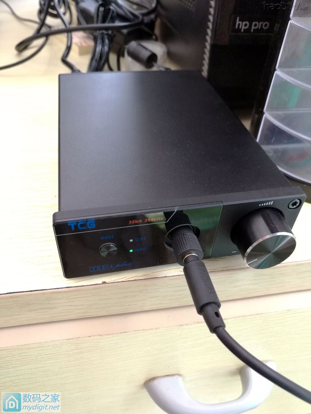 听科技TRD3Plus DAC解码加耳放一体机拆解及DIY线性电源(仅发数