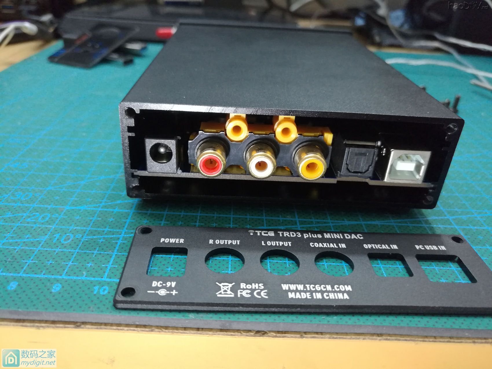 听科技TRD3Plus DAC解码加耳放一体机拆解及DIY线性电源(仅发数