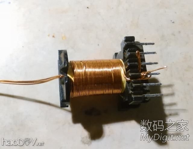 【ATX改可调】 变压器的绕法  就地取材