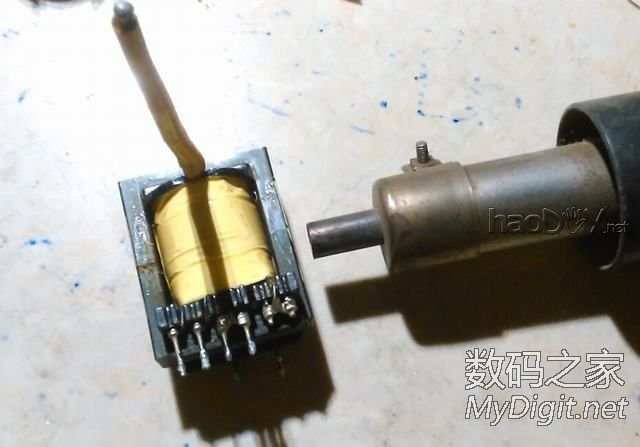 【ATX改可调】 变压器的绕法  就地取材 【ATX改可调】 变压器的绕法  就地取材