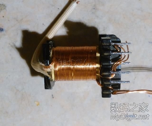 【ATX改可调】 变压器的绕法  就地取材