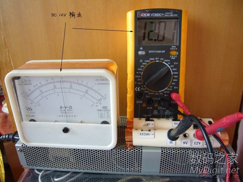 DIY历时半个多月完成的,照明与电压显示一体式:维修&实验稳压电