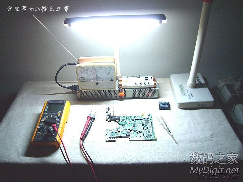 DIY历时半个多月完成的,照明与电压显示一体式:维修&实验稳压电