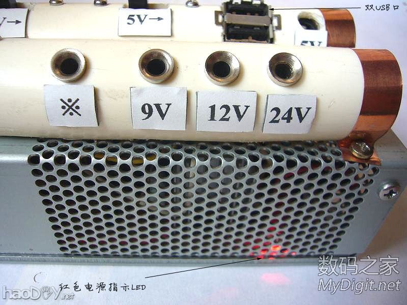 DIY历时半个多月完成的,照明与电压显示一体式:维修&实验稳压电