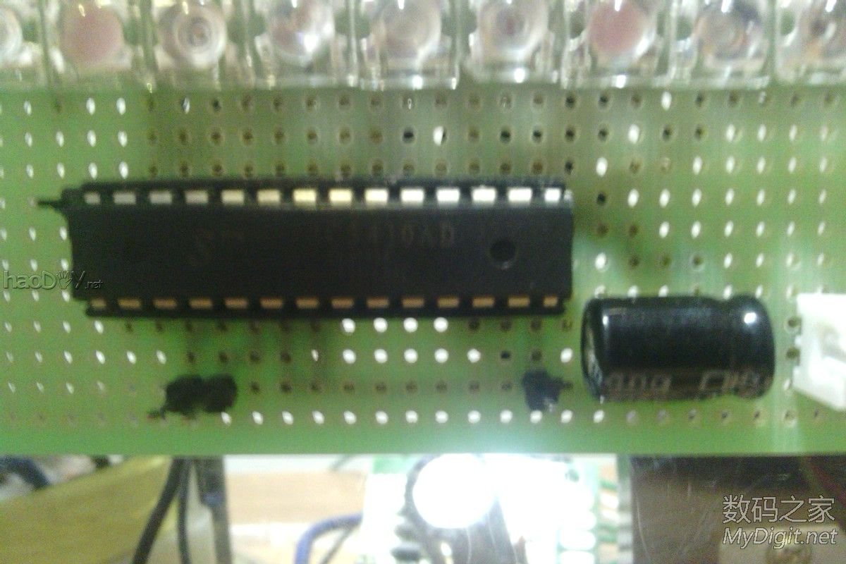 TDA7297+STC音乐频谱显示功放