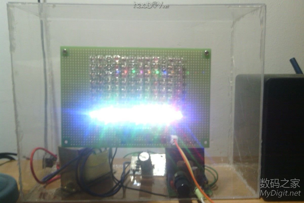 TDA7297+STC音乐频谱显示功放