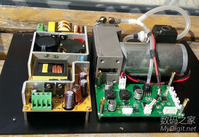 DIY多合一数字高级维修系统 恒温焊台+热风枪+真空吸锡器