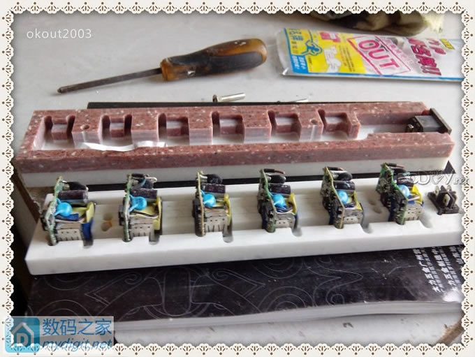 贪大求全的结果,做了个6口usb充电插座 贪大求全的结果,做了个6口usb充电插座