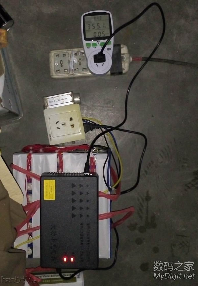 开始充电 电动车改锂电(1)