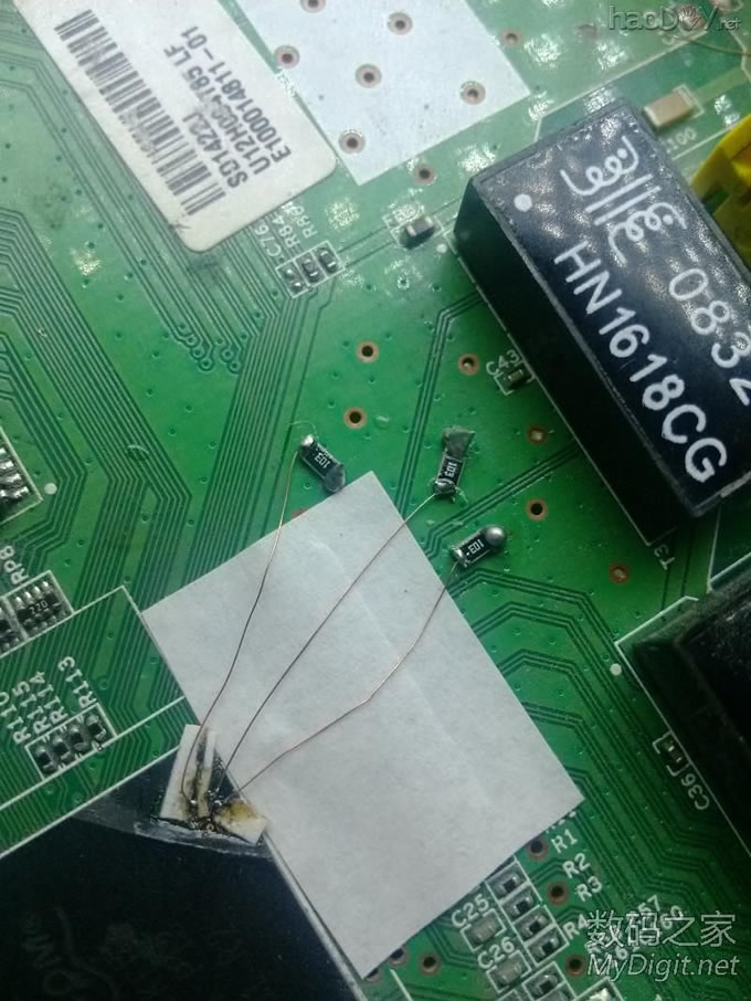 给WGR-614V9路由器加装USB接口 给WGR-614V9路由器加装USB接口