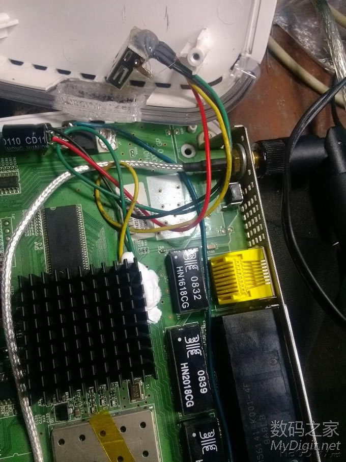 给WGR-614V9路由器加装USB接口 给WGR-614V9路由器加装USB接口