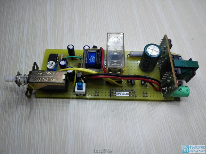 请输入描述 自制“自由设定功率交流断电器”《原创》