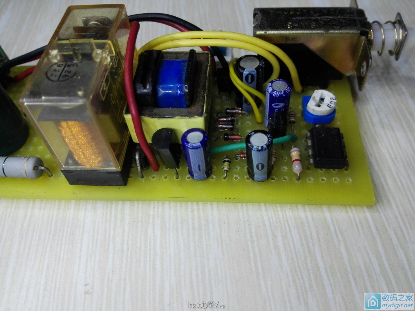 请输入描述 自制“自由设定功率交流断电器”《原创》