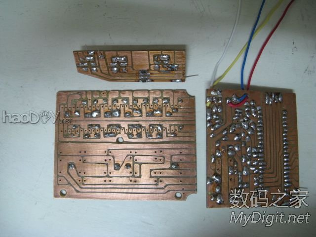 DIY数码管收音机,看全手工刀刻电路板过程