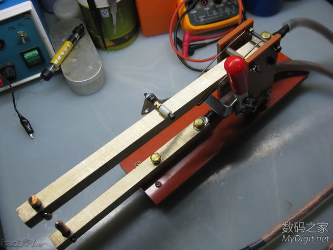 我也做台点焊机,新加了焊接效果测试图,二楼改进图 我也做台点焊机,新加了焊接效果测试图,二楼改进图