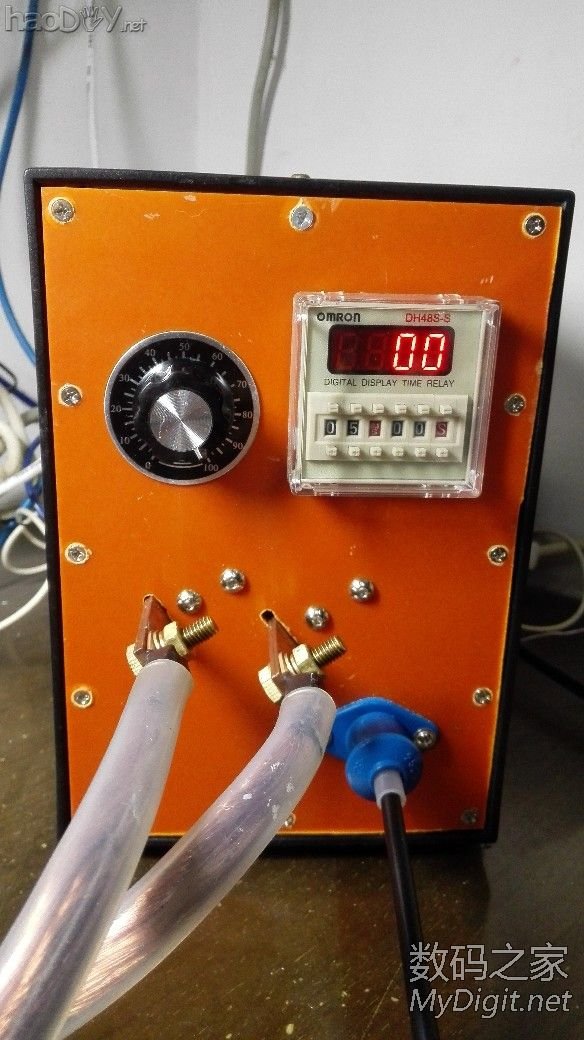 我也做台点焊机,新加了焊接效果测试图,二楼改进图