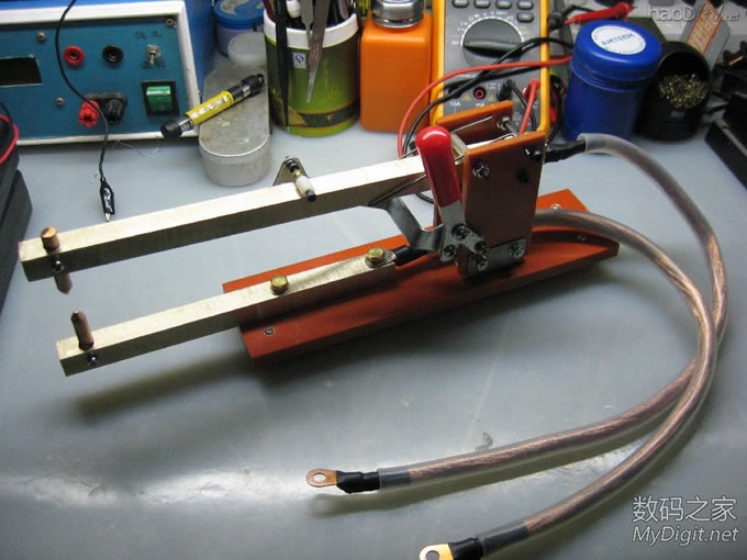 我也做台点焊机,新加了焊接效果测试图,二楼改进图 我也做台点焊机,新加了焊接效果测试图,二楼改进图