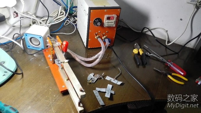 我也做台点焊机,新加了焊接效果测试图,二楼改进图