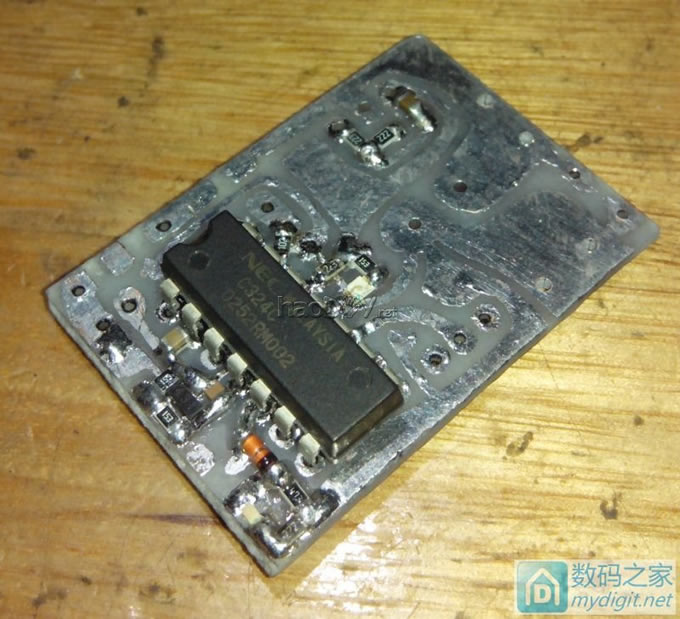 LM324版本A1321 936焊台模拟带休眠PCB图,更新纯手工制作半成品 LM324版本A1321 936焊台模拟带休眠PCB图,更新纯手工制作半成品