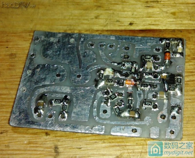 LM324版本A1321 936焊台模拟带休眠PCB图,更新纯手工制作半成品 LM324版本A1321 936焊台模拟带休眠PCB图,更新纯手工制作半成品