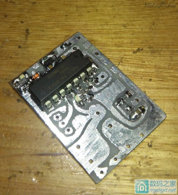 LM324版本A1321 936焊台模拟带休眠PCB图,更新纯手工制作半成品 LM324版本A1321 936焊台模拟带休眠PCB图,更新纯手工制作半成品