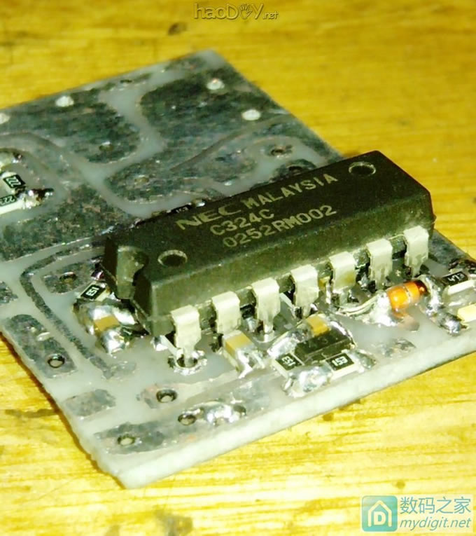 LM324版本A1321 936焊台模拟带休眠PCB图,更新纯手工制作半成品 LM324版本A1321 936焊台模拟带休眠PCB图,更新纯手工制作半成品