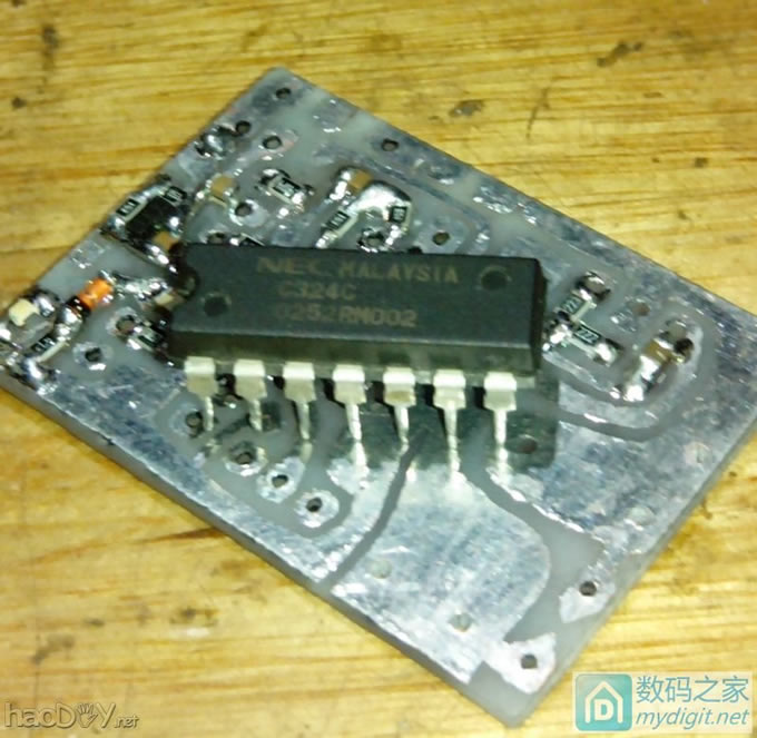 LM324版本A1321 936焊台模拟带休眠PCB图,更新纯手工制作半成品 LM324版本A1321 936焊台模拟带休眠PCB图,更新纯手工制作半成品