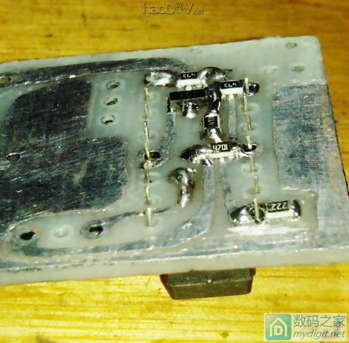 LM324版本A1321 936焊台模拟带休眠PCB图,更新纯手工制作半成品 LM324版本A1321 936焊台模拟带休眠PCB图,更新纯手工制作半成品