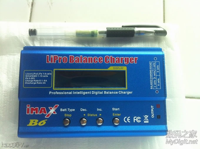 刚到手的平衡充B6充电器 刚到手的平衡充B6充电器