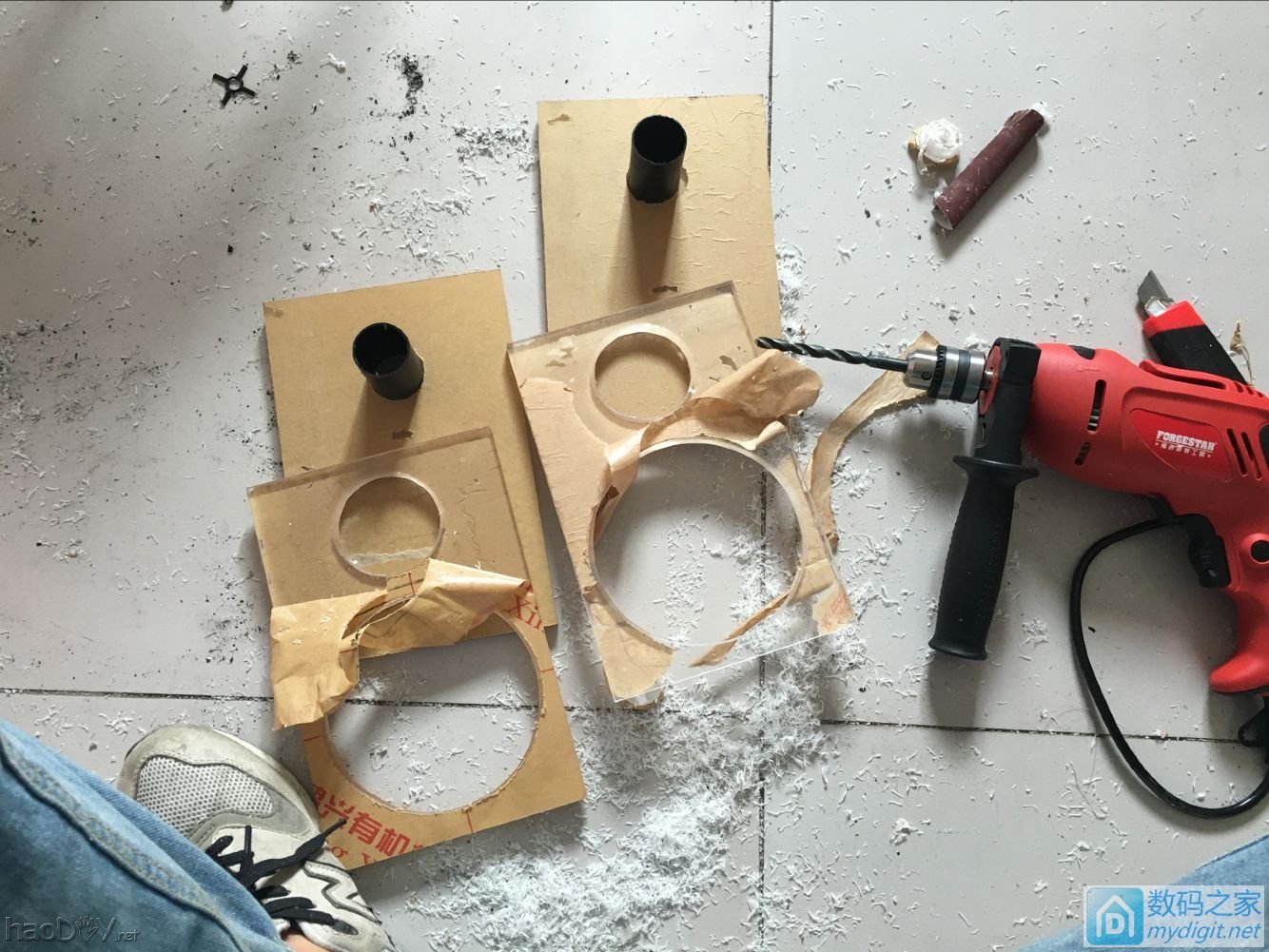 一直在潜水,发一个自己做的亚克力音响 一直在潜水,发一个自己做的亚克力音响