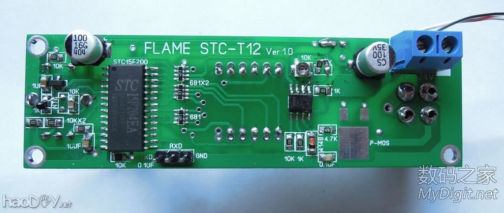 量产的STC-T12数显白光控制板准备发售了,更新预计价格和零件数量 量产的STC-T12数显白光电烙铁焊台控制板准备发售了,更新预计价