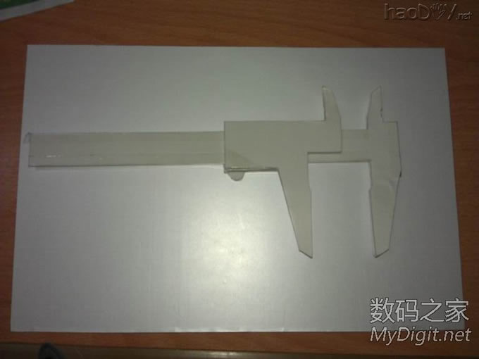 ”山寨中的山寨” 自己动手做游标卡尺 ”山寨中的山寨” 自己动手做游标卡尺