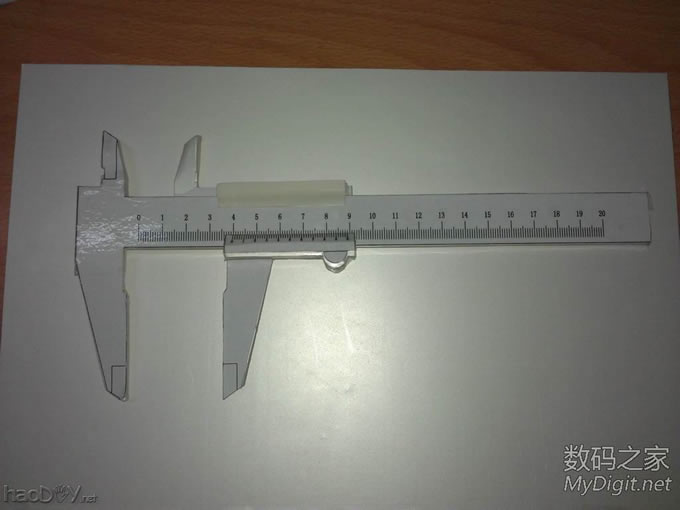 ”山寨中的山寨” 自己动手做游标卡尺 ”山寨中的山寨” 自己动手做游标卡尺