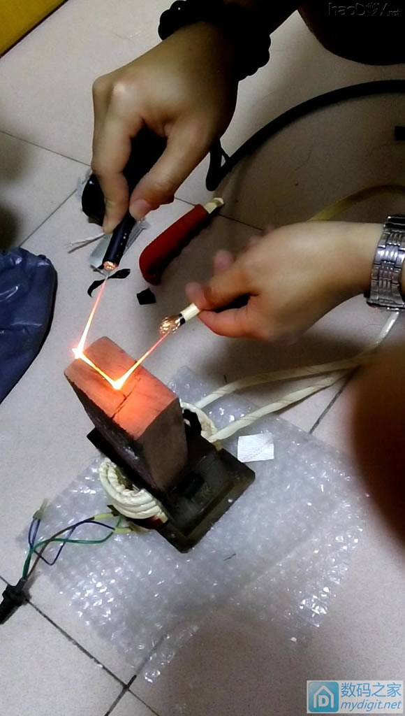 喜欢硬派越野、更喜欢自己DIY,自制了一台点焊机效果不错…… 喜欢硬派越野、更喜欢自己DIY,自制了一台点焊机效果不错……