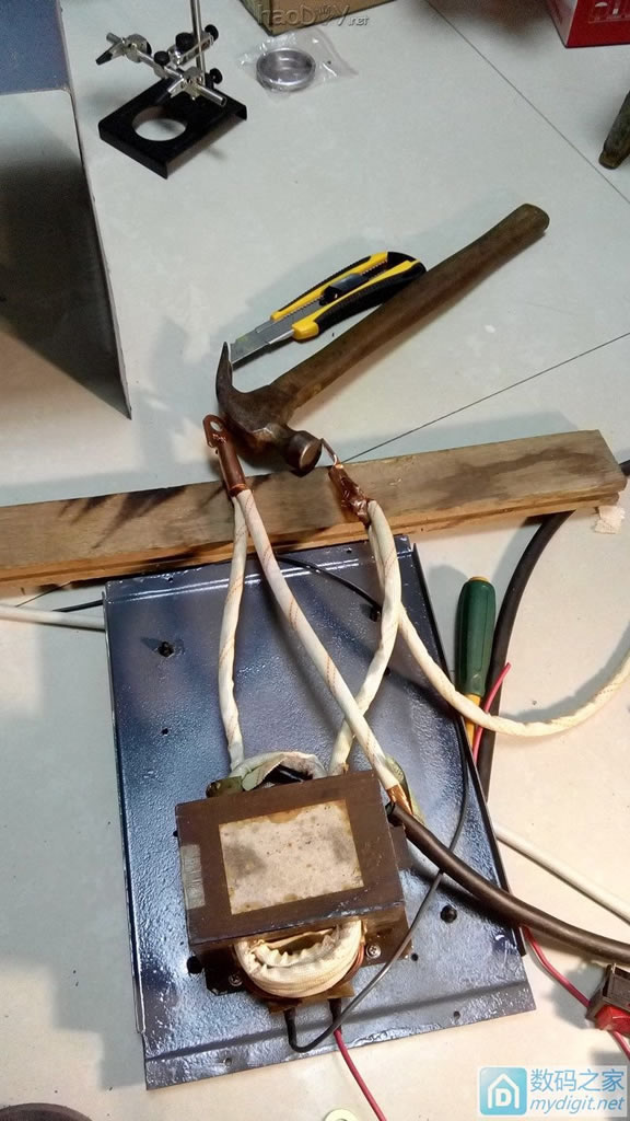 喜欢硬派越野、更喜欢自己DIY,自制了一台点焊机效果不错……