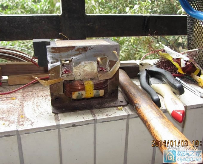 喜欢硬派越野、更喜欢自己DIY,自制了一台点焊机效果不错…… 喜欢硬派越野、更喜欢自己DIY,自制了一台点焊机效果不错……