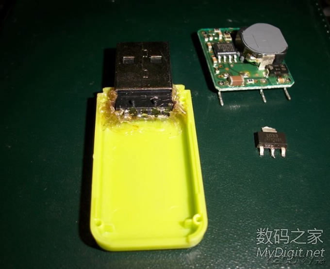 用被电池涨坏的平板电脑WIFI模块制作台式电脑无线网卡!