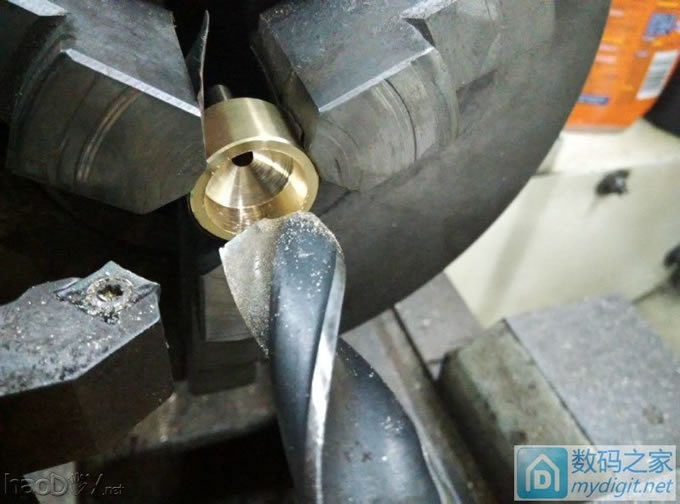 风枪也要土豪金!帮坛友造个高级黄铜热风枪喷嘴