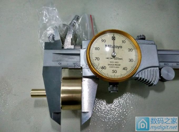 风枪也要土豪金!帮坛友造个高级黄铜热风枪喷嘴