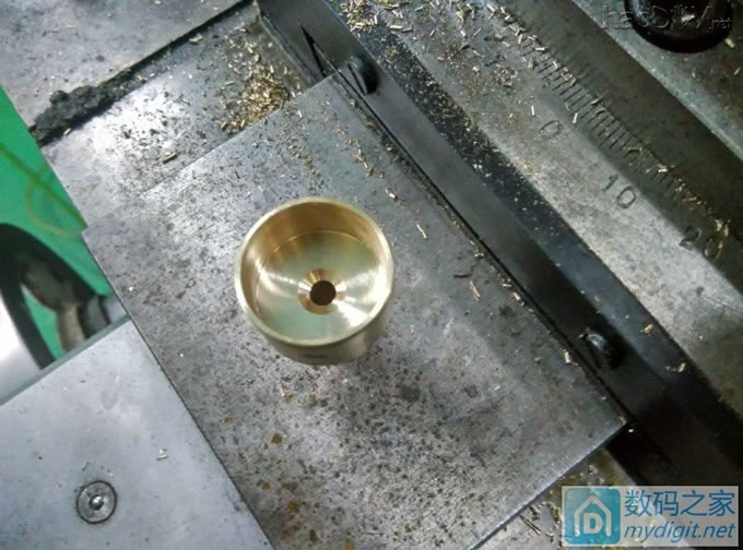 风枪也要土豪金!帮坛友造个高级黄铜热风枪喷嘴