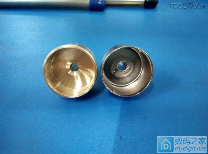风枪也要土豪金!帮坛友造个高级黄铜热风枪喷嘴