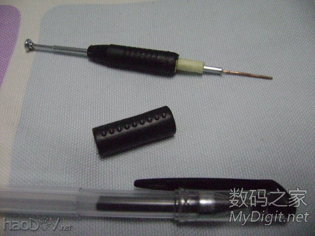 疯狂DIY路由器天线微距特写 疯狂DIY路由器天线(2)