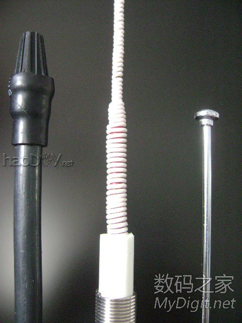 疯狂DIY路由器天线微距特写 疯狂DIY路由器天线(2)