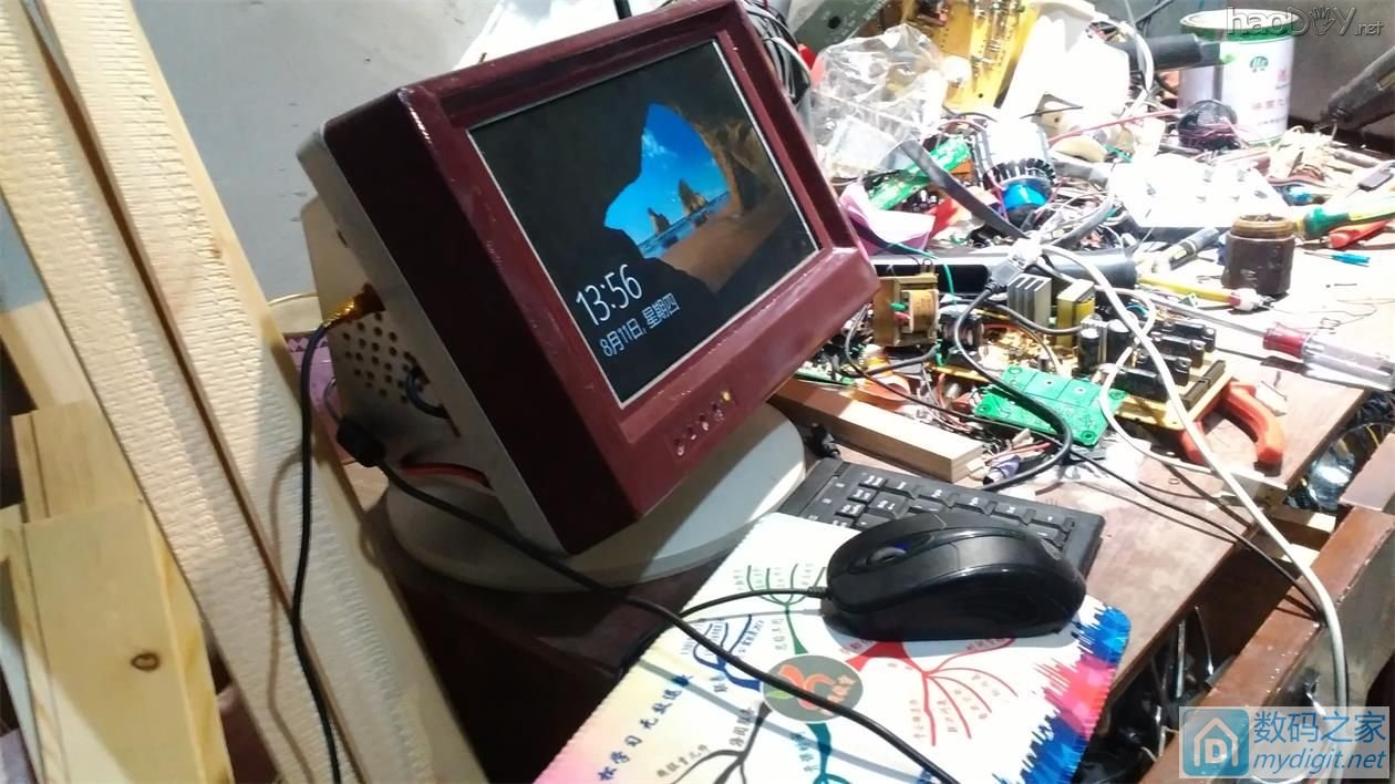 自制迷你一体机,采用1037u,外观也不丑 自制迷你一体机,采用1037u,外观也不丑